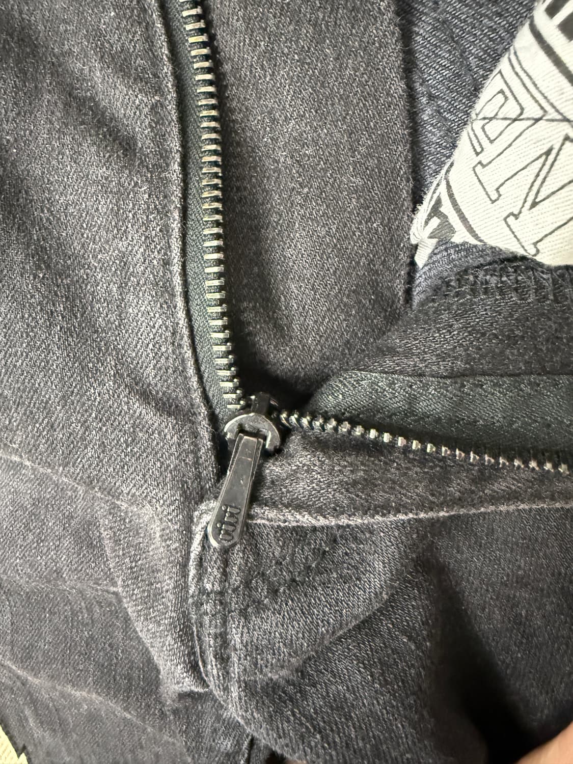 넘버나인 05AW 오르테가 블랙 진 상품이미지3