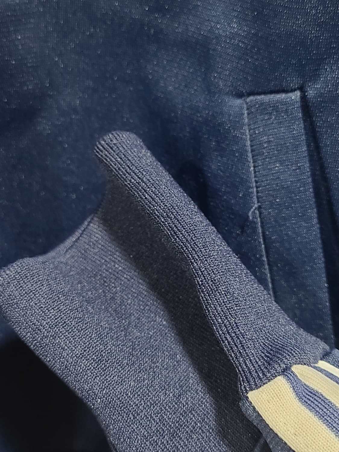 70-80's 아디다스 빈티지 벤텍스 져지 네이비 트랙탑 상품이미지9