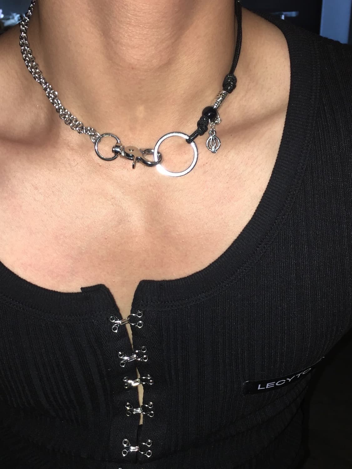 Lock & Loop necklace ᯼ 상품이미지2