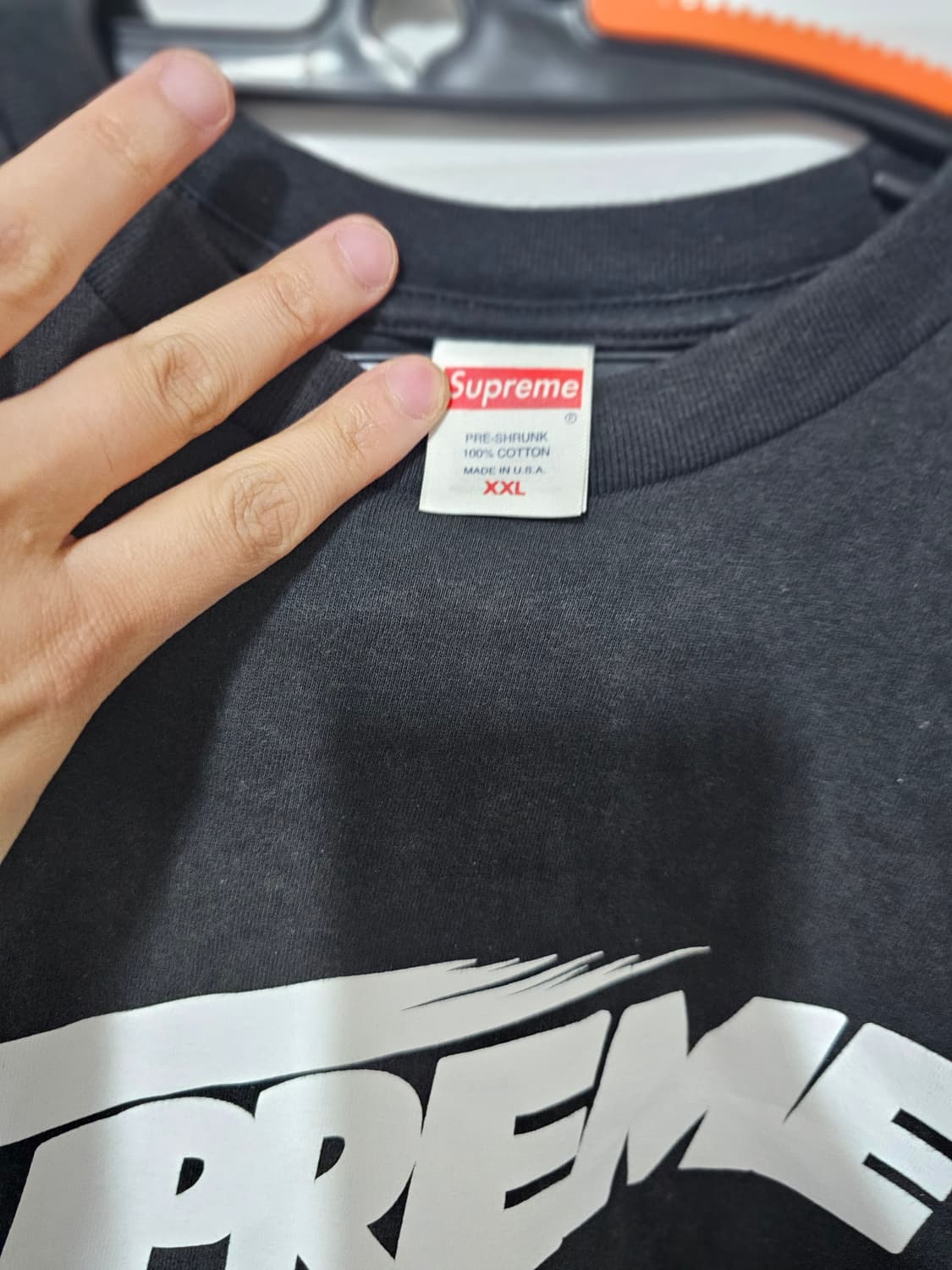 슈프림 스트리터파이터 블랙xxl 반팔 상품이미지1