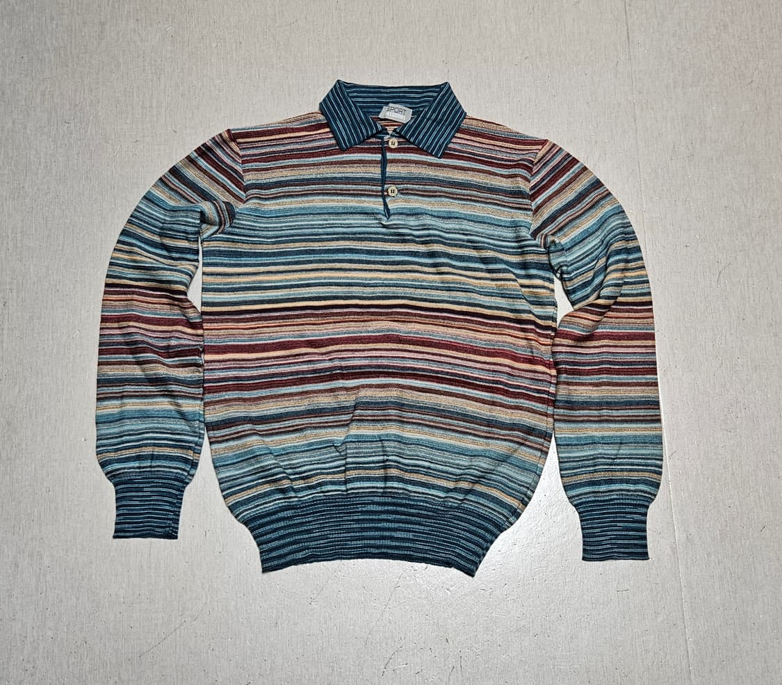 미쏘니 컬러풀 카라 니트/missoni 빈티지 니트 상품이미지2