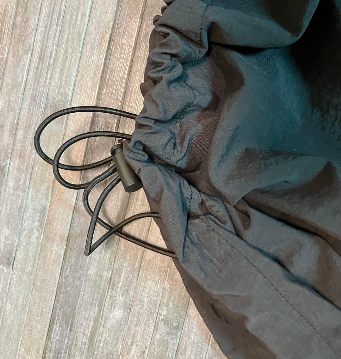 23ss big Silhouette anorak black 상품이미지6