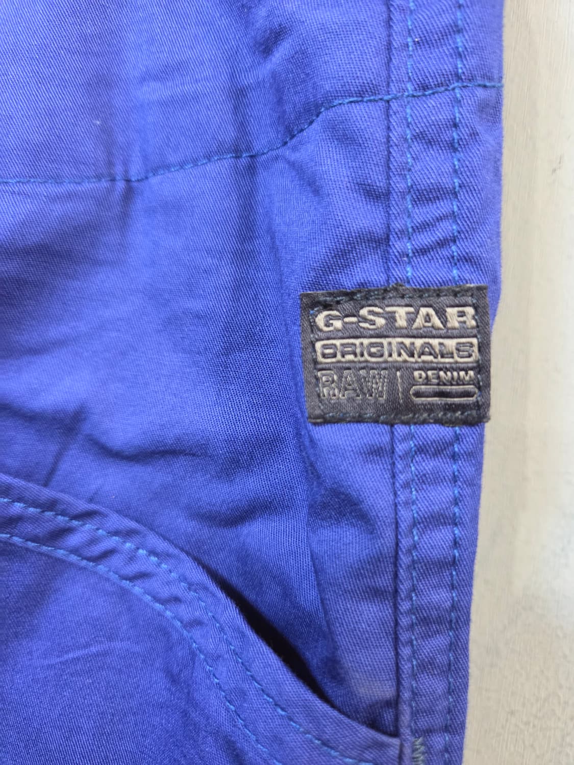 G-STAR RAW 블루 카고 반바지 (W31) 상품이미지6