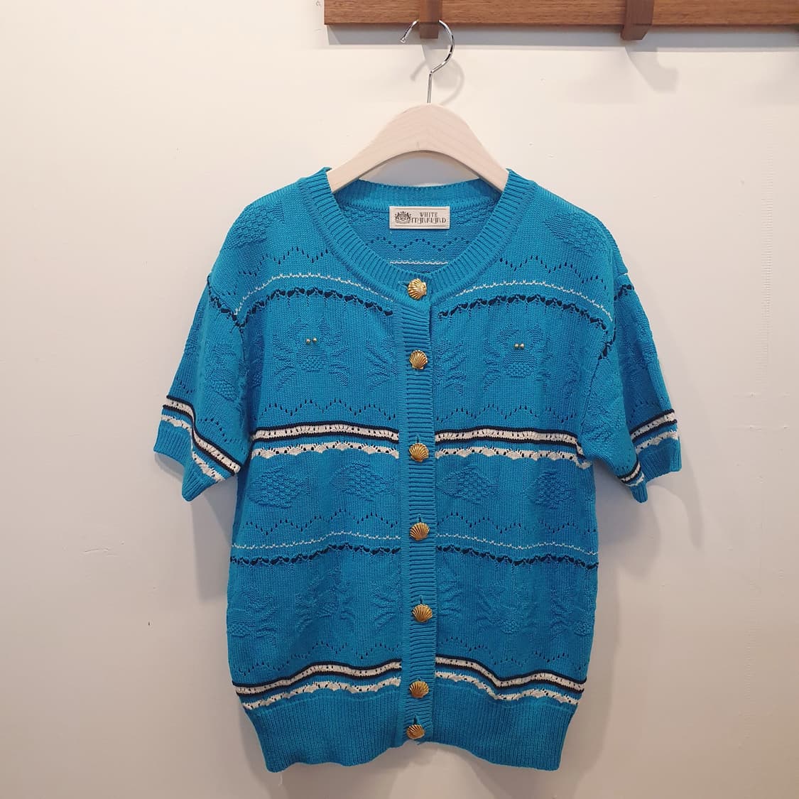 빈티지 바다 가디건 made in Japan 상품이미지1