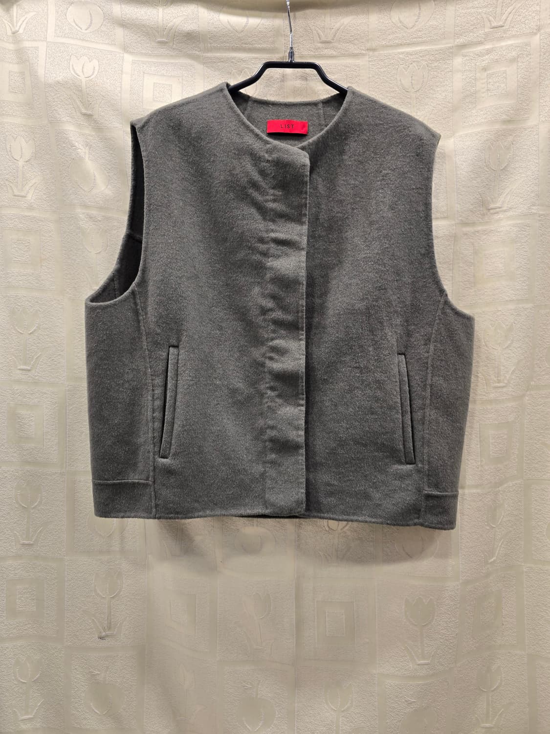 리스트 LIST 핸드메이드 모직 여성 조끼 베스트 66~77 상품이미지1