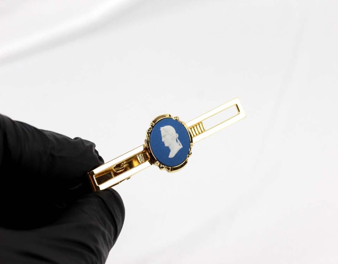 웨지우드 A+등급 5.9cm 남자 명품 넥타이핀 제스퍼 상품이미지4