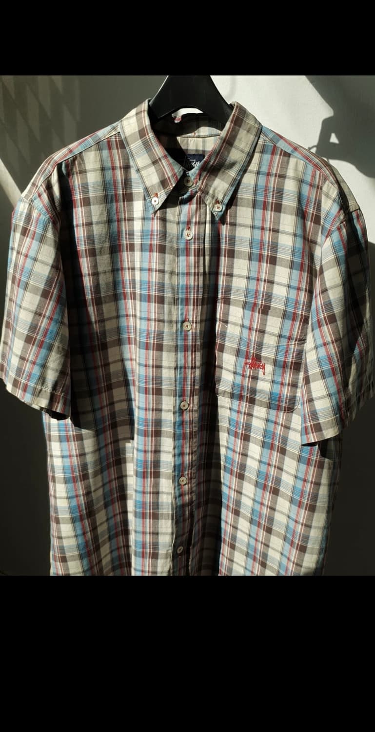 스투시 체크셔츠 상품이미지2