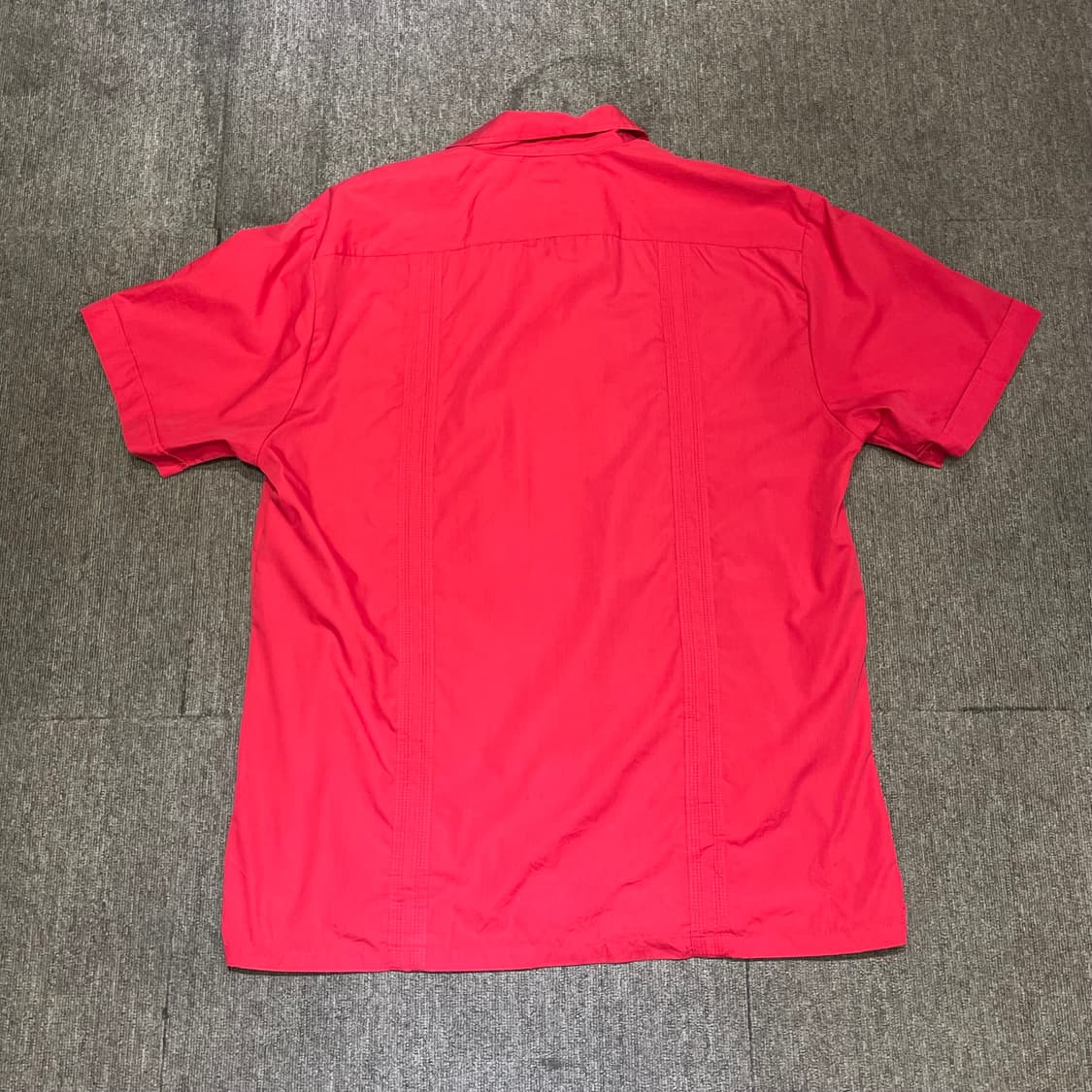 (L) Allsense 구아야베라 쿠바 셔츠 레드 상품이미지6