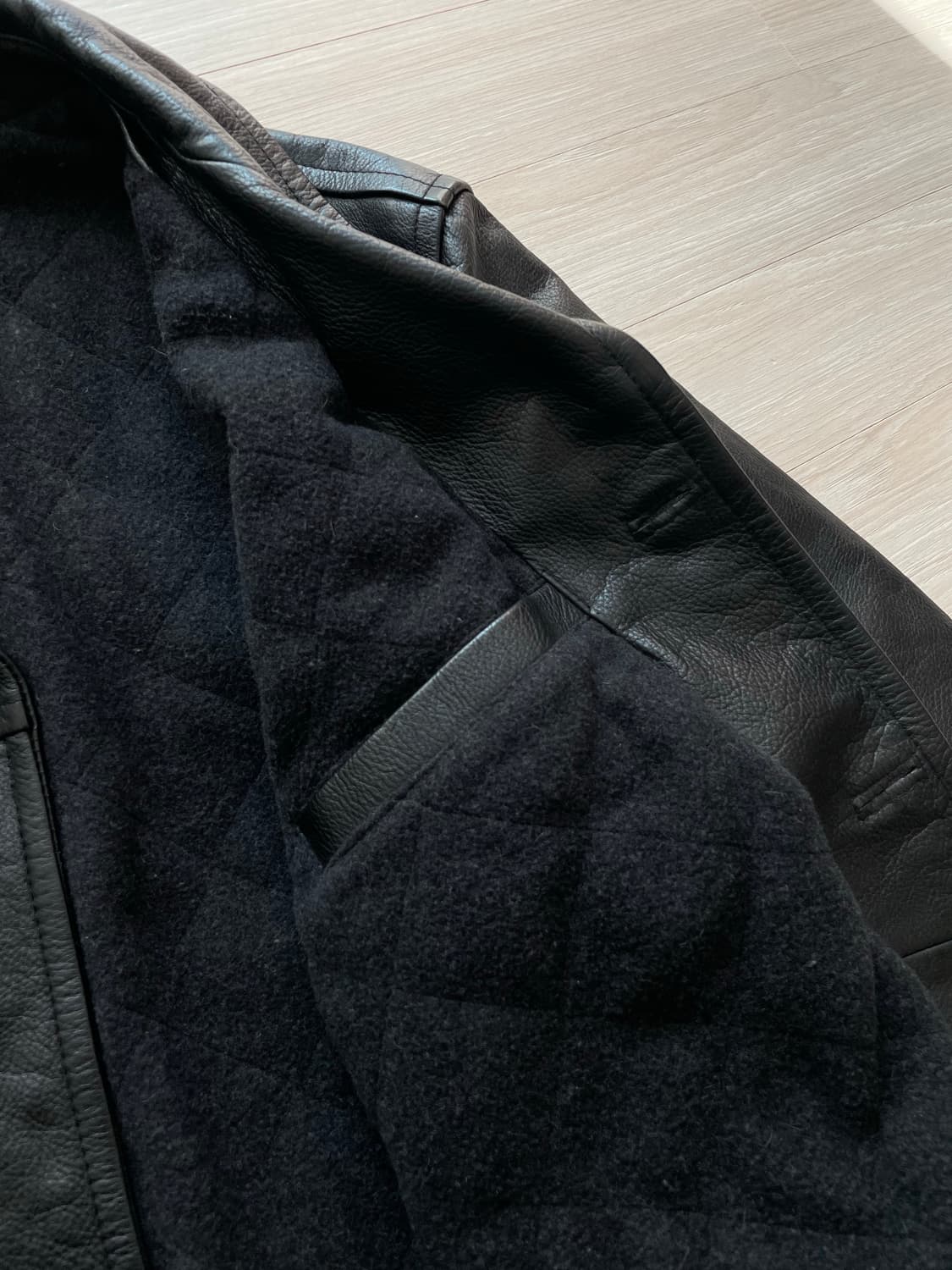 빈티지 제이크루 레더 카코트 상품이미지4