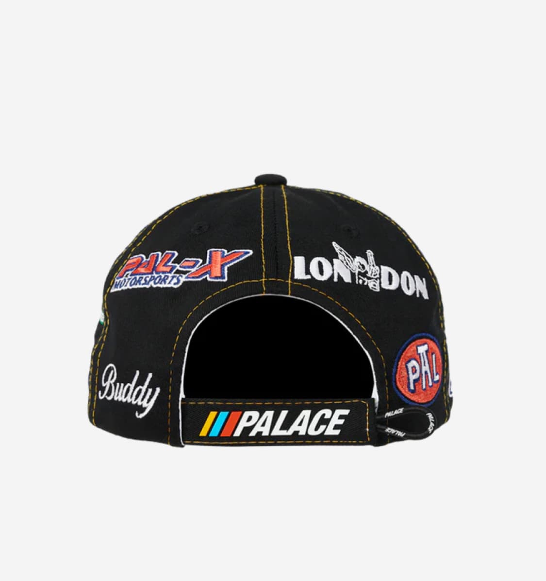 Palace 팔라스 Team Racing 6-Panel Black 상품이미지2