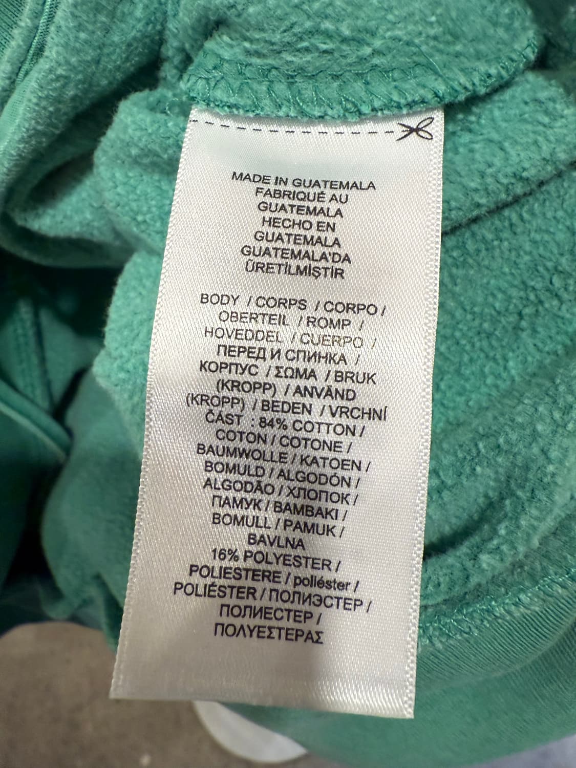 폴로 랄프로렌 그린 빅포니 프린팅 그린 후드티 상품이미지3