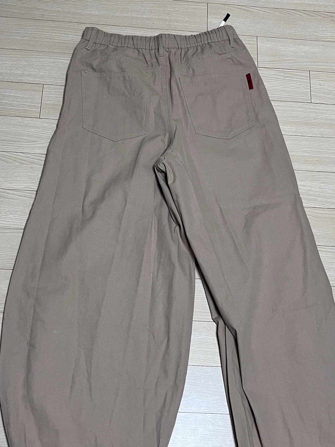 베이지 코튼팬츠 상품이미지5