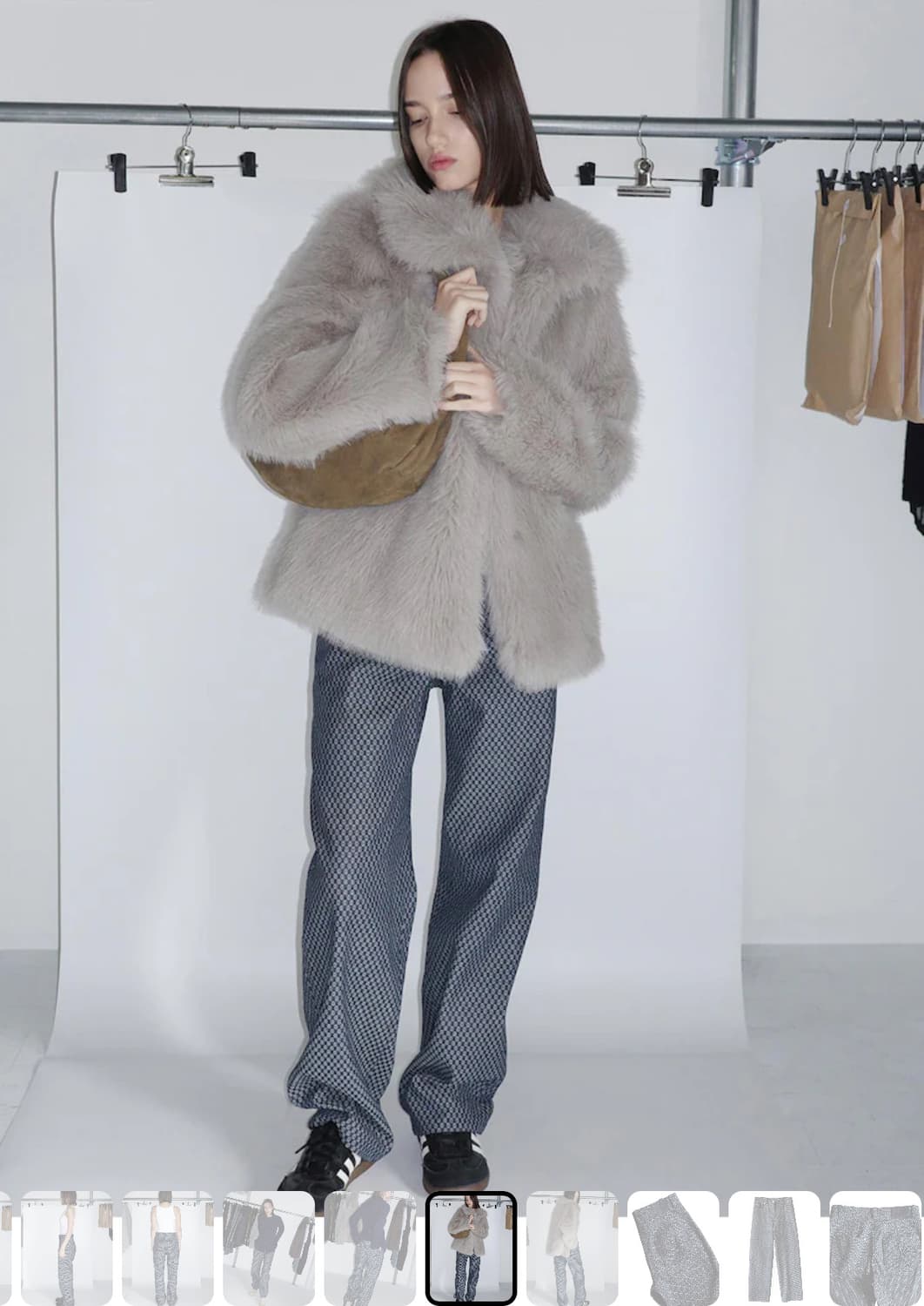 Hwi Eyelet pants (flower denim) 상품이미지2