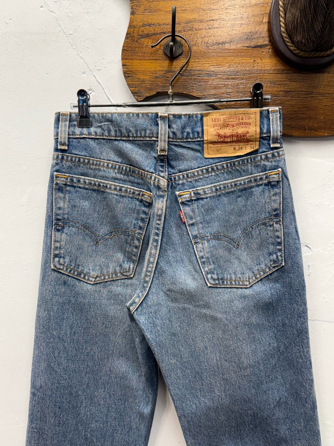 90s USA Levi's 517 Bootcut Denim Pants 상품이미지2