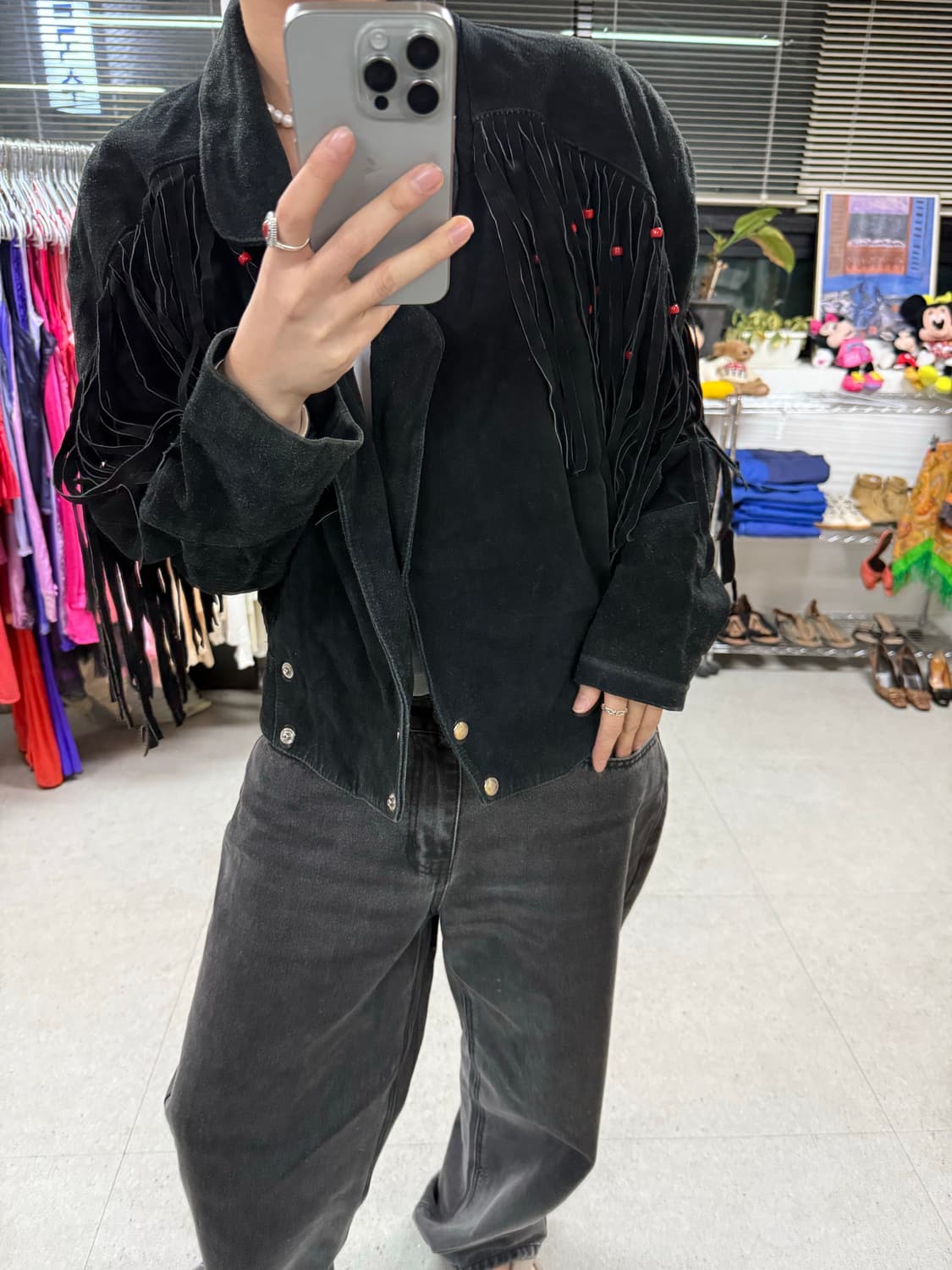 India fringe jacket 프린지자켓 상품이미지2