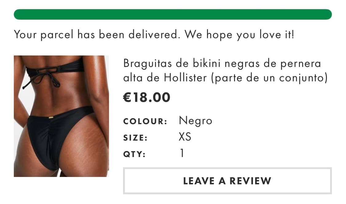 홀리스터 비키니하의 단품 XS 상품이미지5