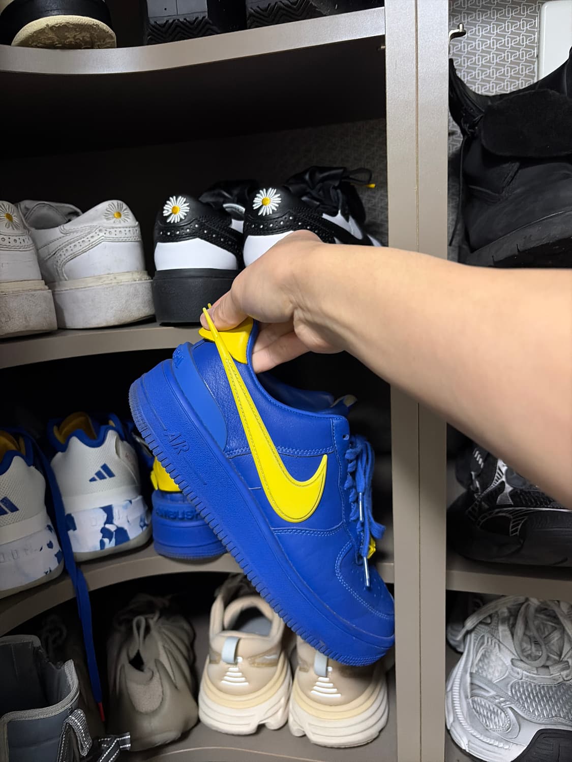 (265) 나이키 앰부쉬 에어포스 로우 블루 상품이미지1