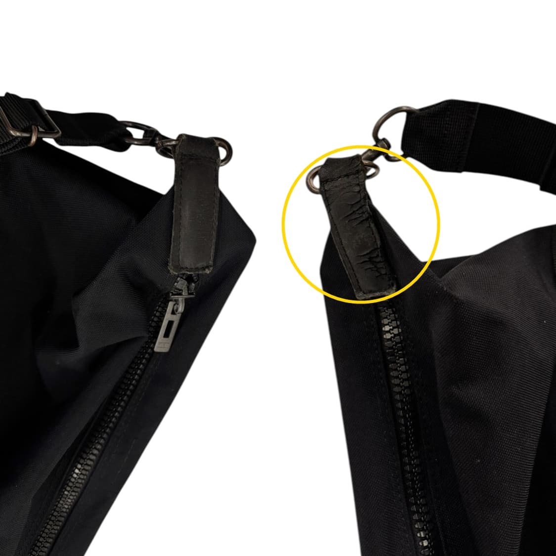 포터 x 빔즈 하드웨어 캔버스 2way 버킷백 숄더백 블랙 상품이미지8