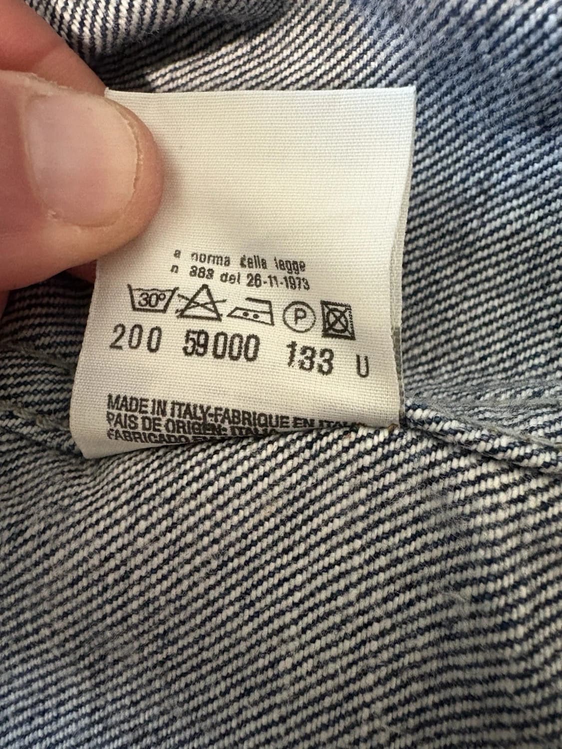 헬무트 랭 클래식 데님 자켓 상품이미지6