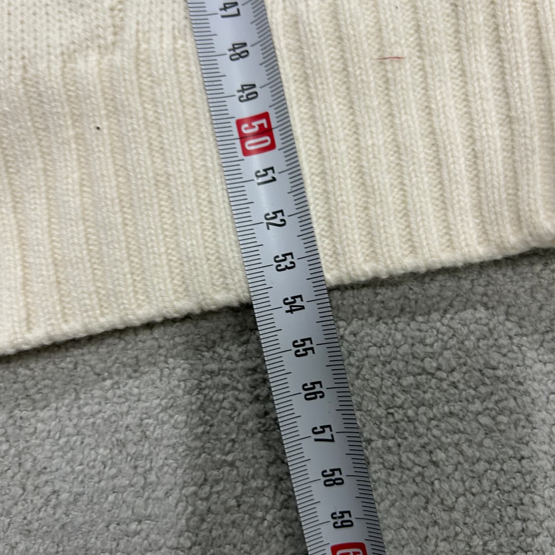 POLHAM 폴햄 아이보리 꽈배기 니트 xs 상품이미지6