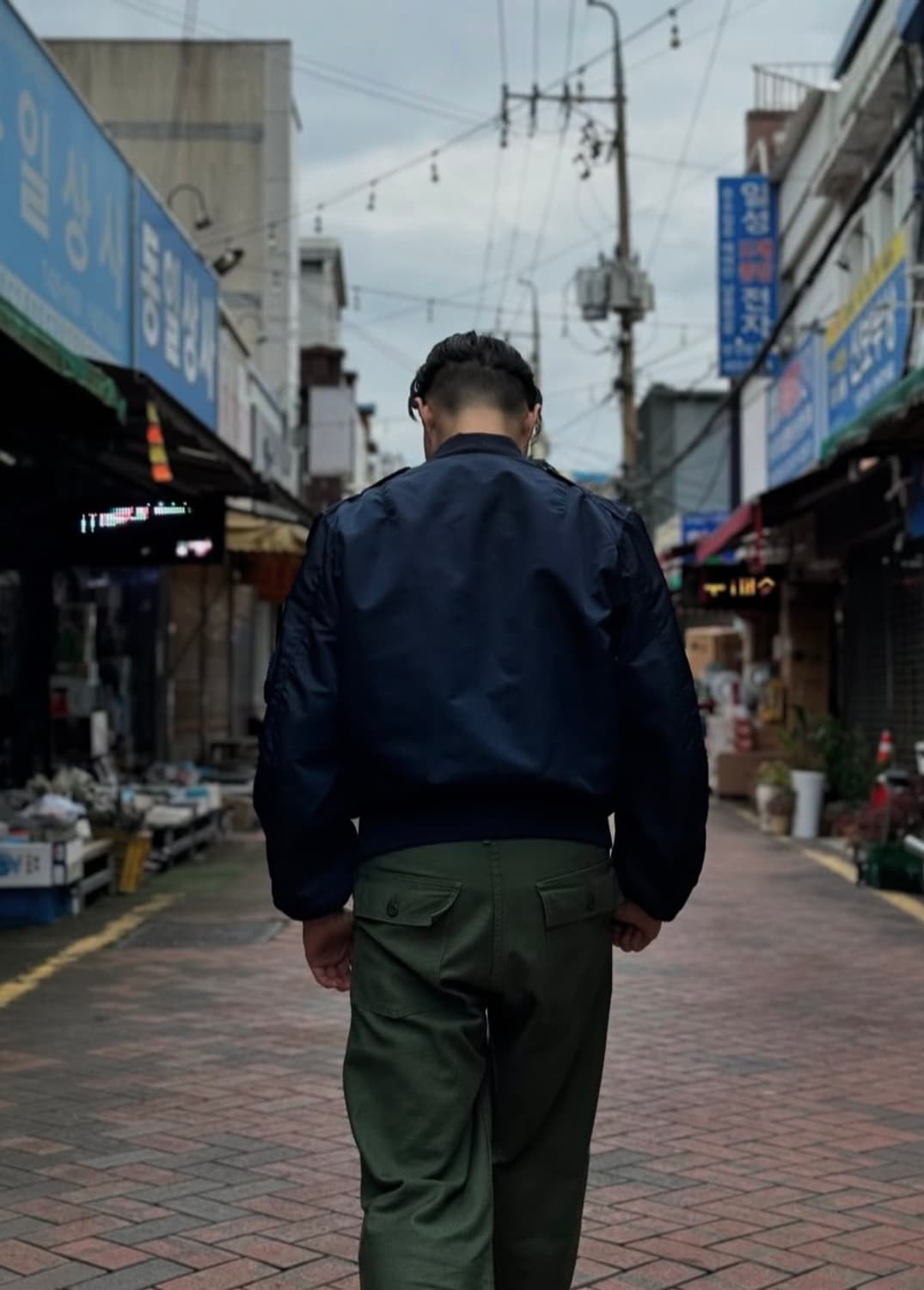 [M] 80s 오리지널 빈티지 L-2A 항공 점퍼 에어포스 자켓 상품이미지10