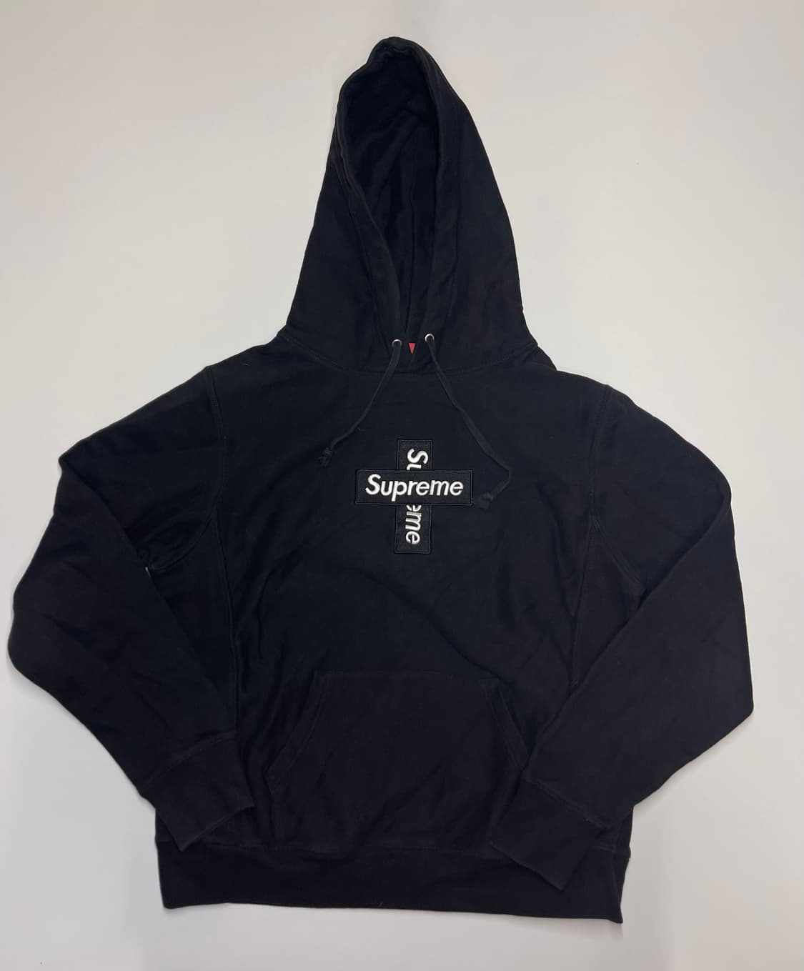 슈프림 크로스 박스 로고 후드티 블랙 S 상품이미지2