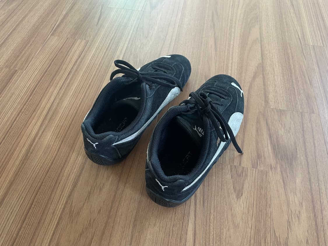 푸마 스피드캣 LS 블랙 화이트 상품이미지2