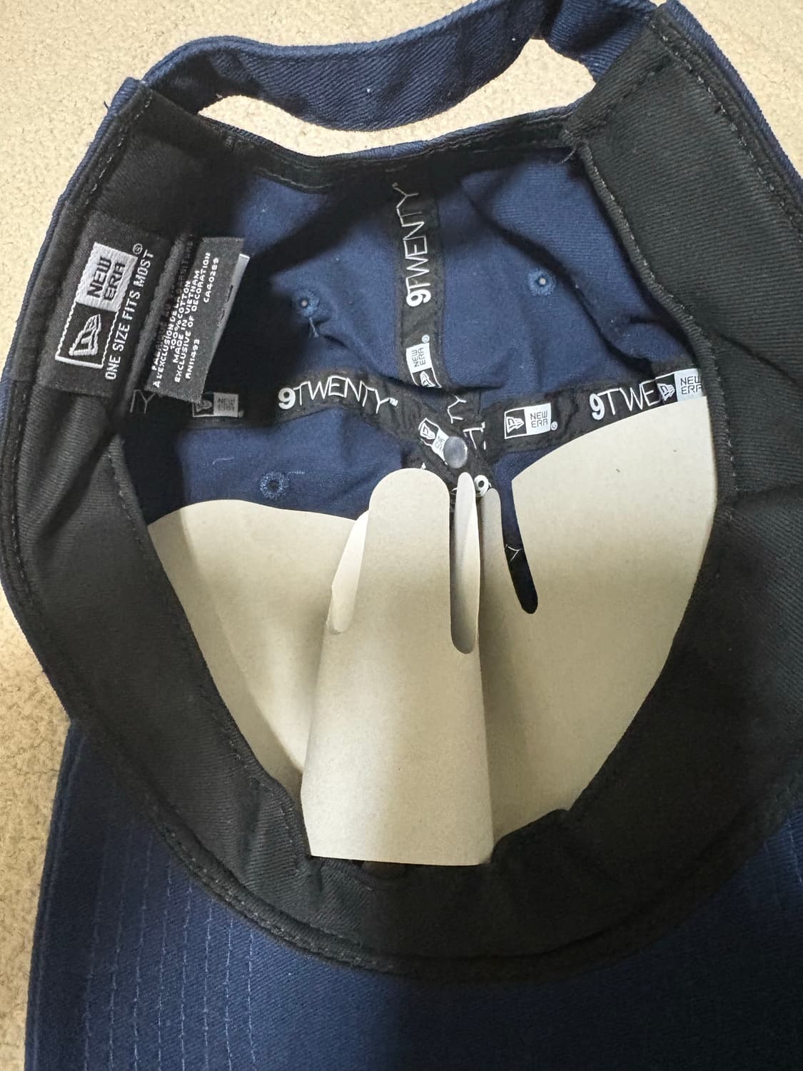 뉴에라 볼캡 네이비 상품이미지4