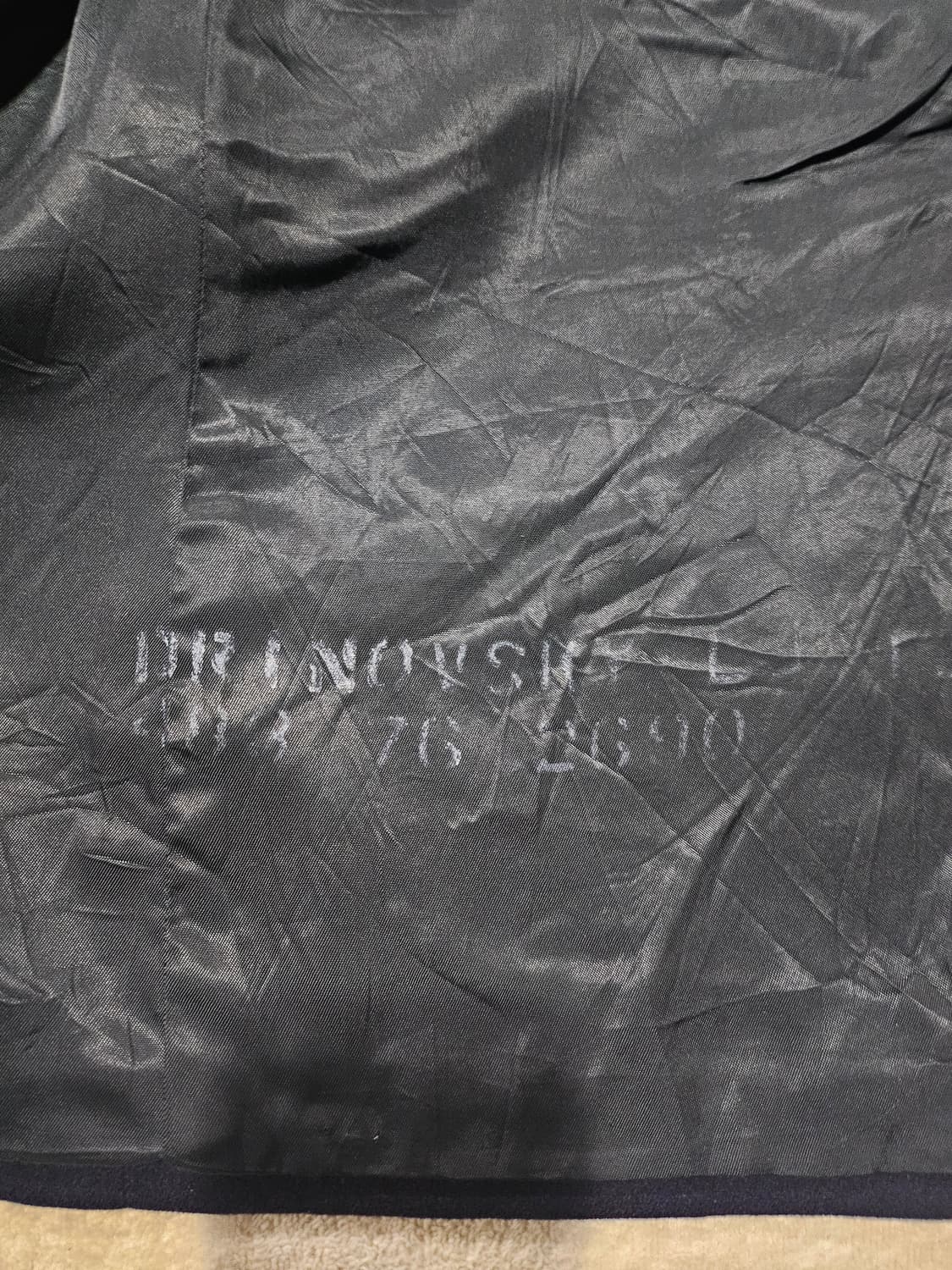 70s 미군오리지날 멜톤 브라운 피코트 상품이미지4