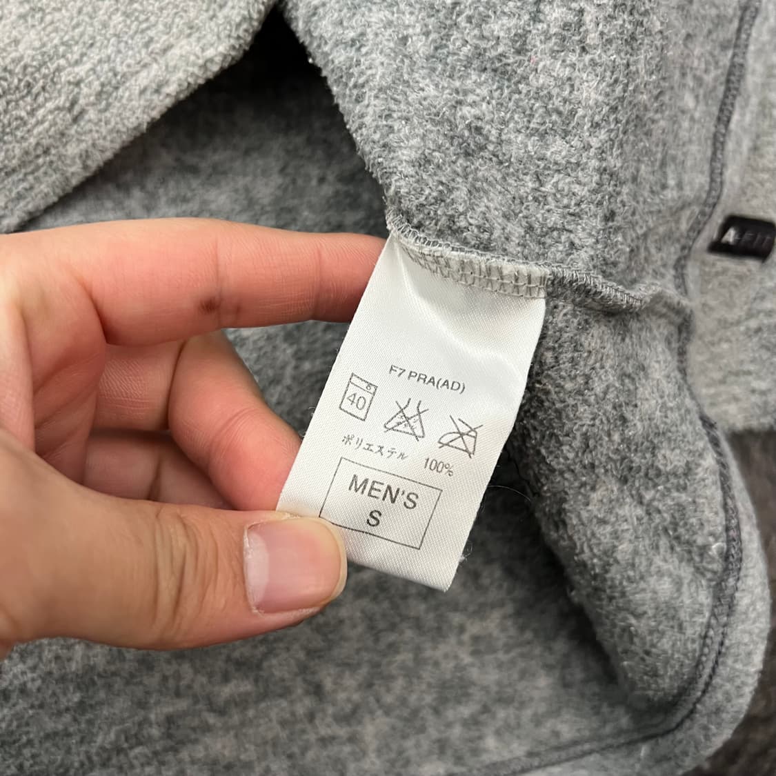 나이키 해리티지 스우시 카라넥 플리스 아노락 집업 상품이미지5