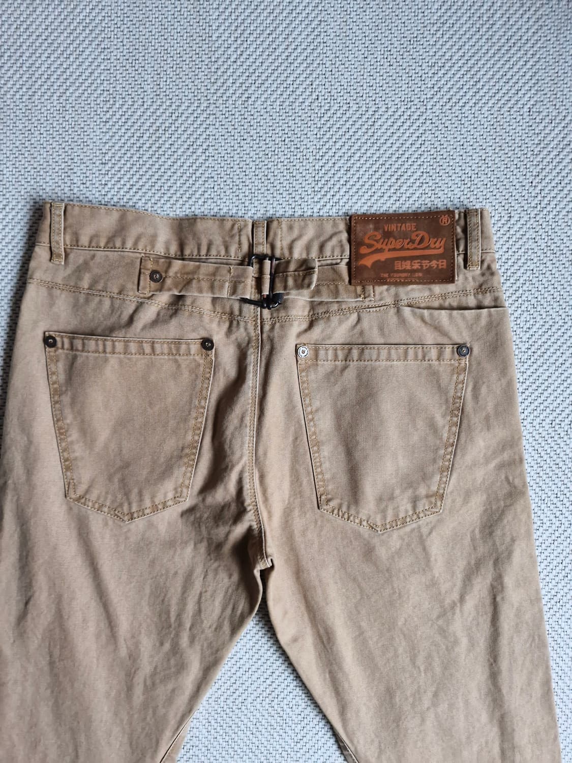 희귀 슈퍼드라이 데님 워크팬츠 W 32 상품이미지3