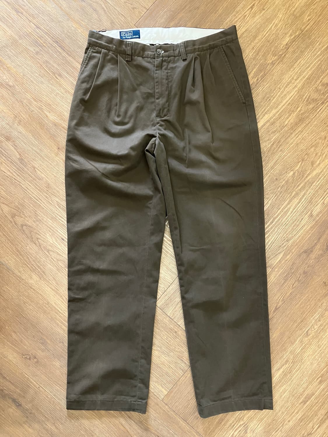 N130 폴로 치노팬츠 다크브라운 상품이미지2