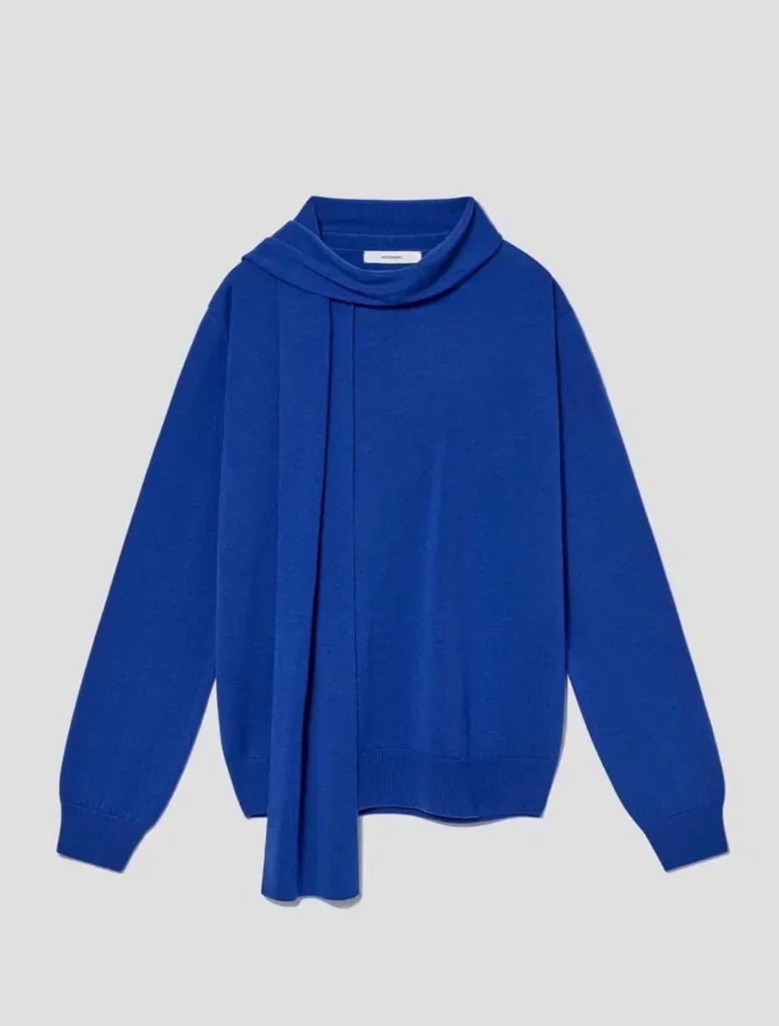 moondal Muffler Knit in Cobalt blue 상품이미지3