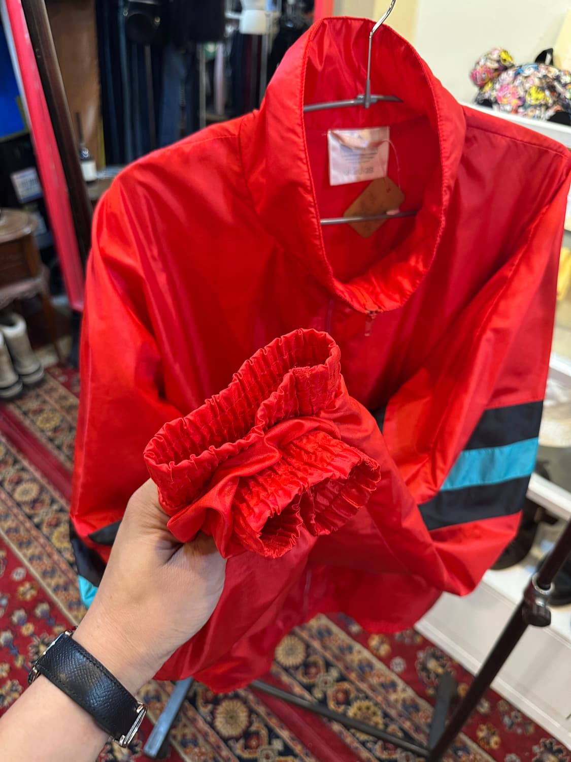 90s 빈티지 올드스쿨 아디다스 독일 뤼벡 바람막이 XL 상품이미지6