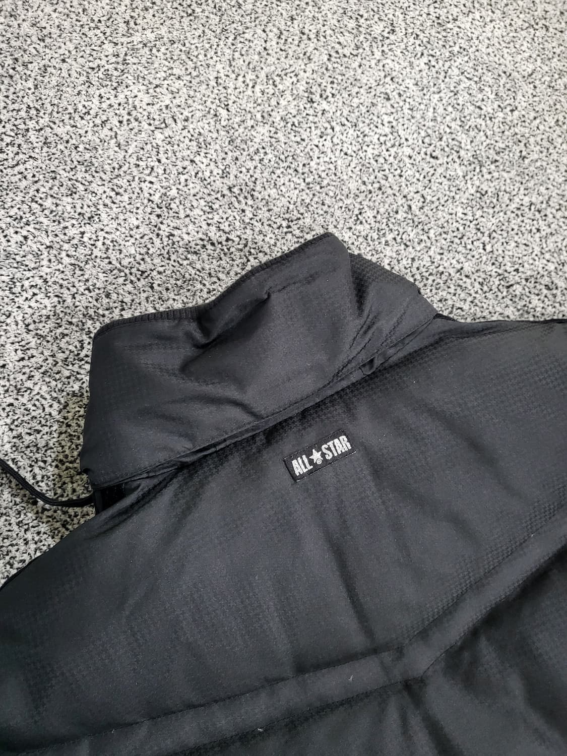 컨버스 올스타 블랙 오리털 패딩 점퍼 상품이미지10