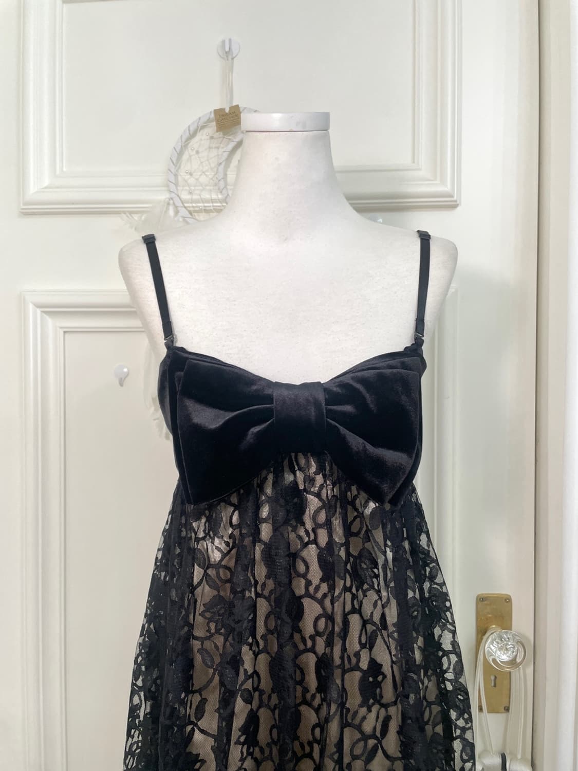 black ruffle bolero&CECIL MCBEE bow lace 상품이미지10