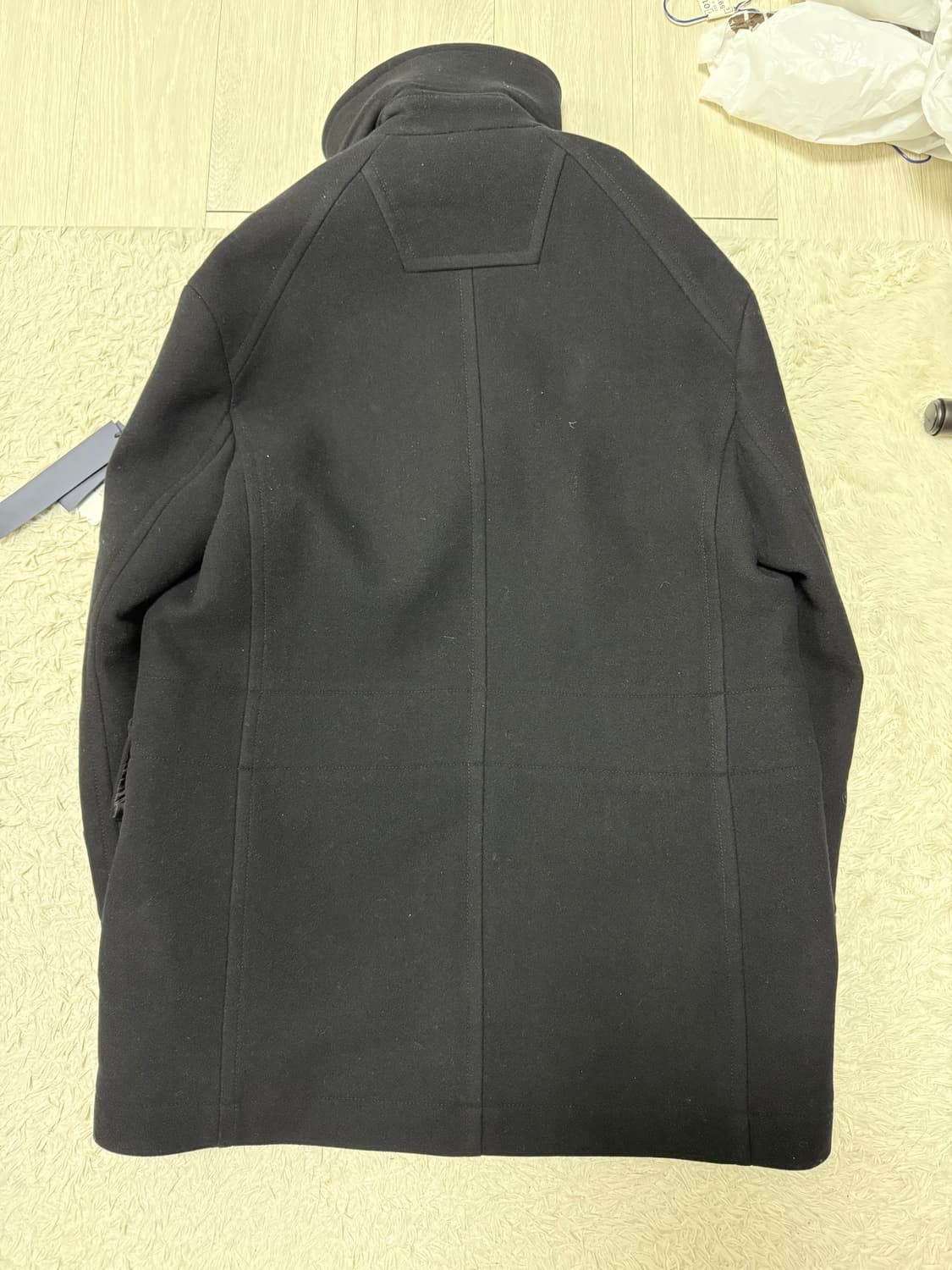 (46)준지 울 블렌디드 피코트 상품이미지3