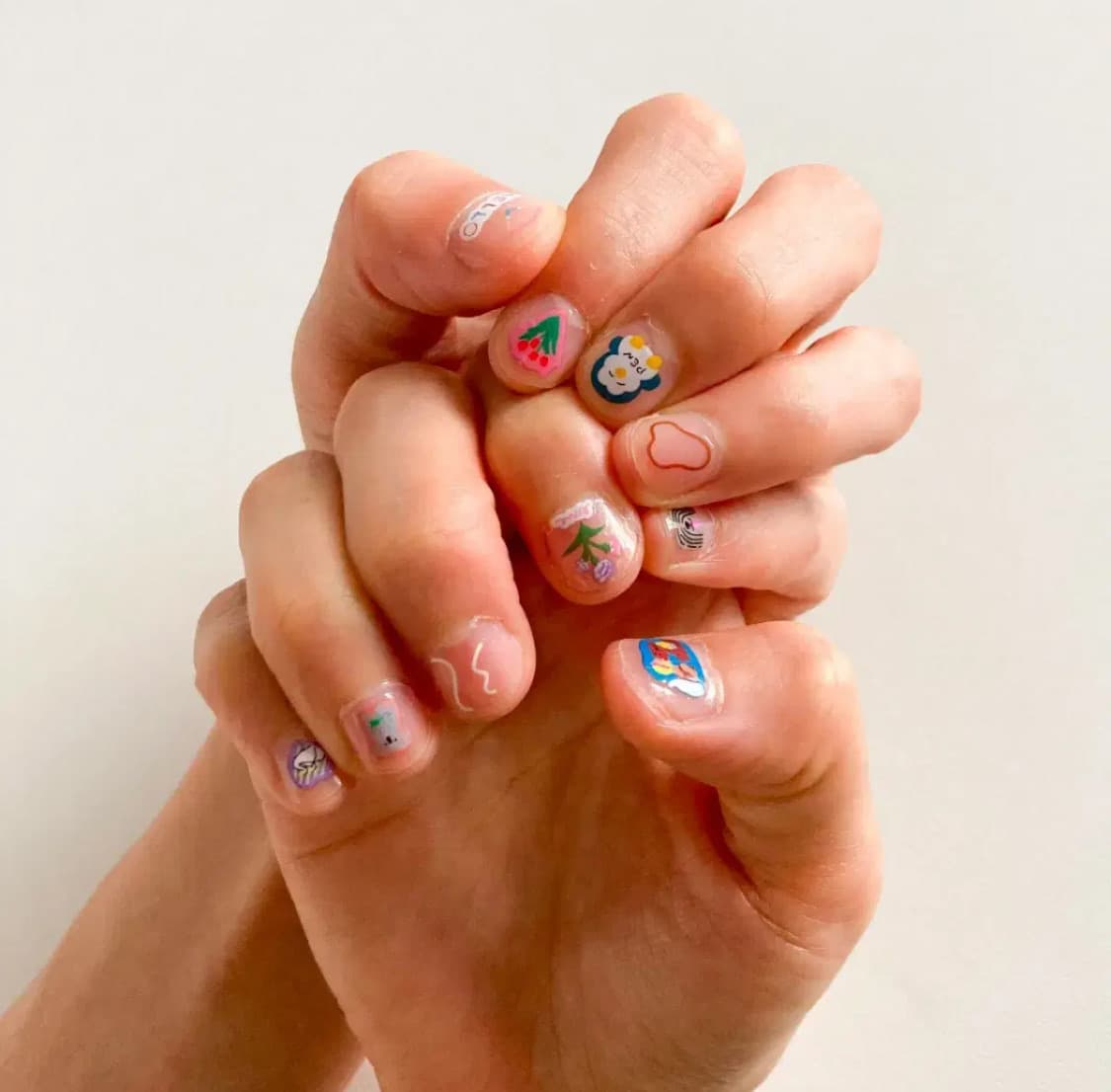 일본 작가님 일러스트 네일 스티커 네일씰 상품이미지4