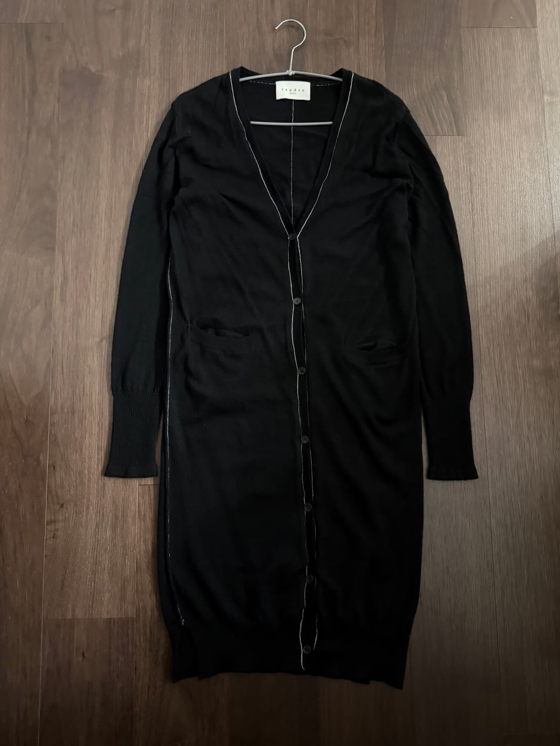 산드로 캐시미어 롱 가디건 상품이미지1