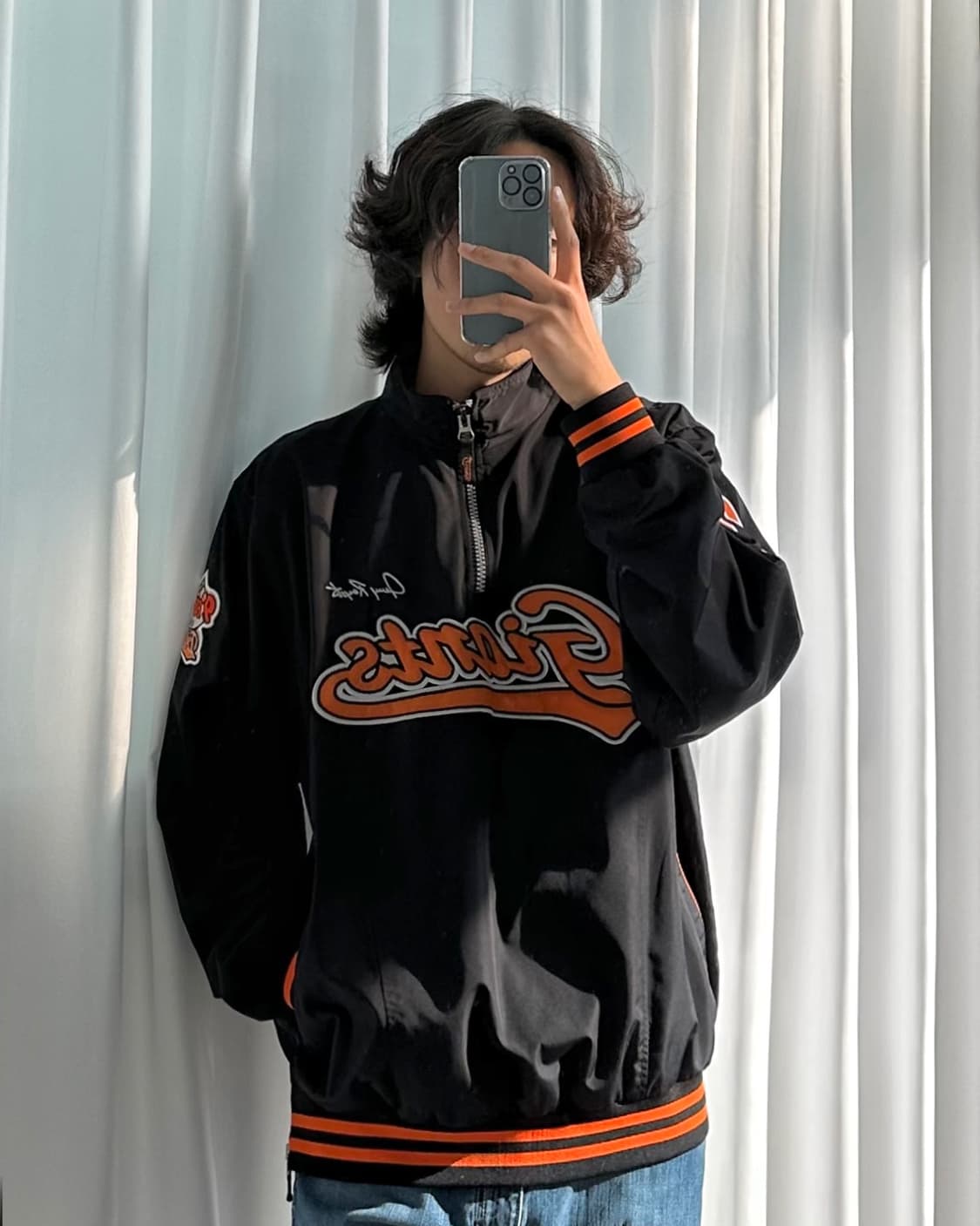 [2XL]롯데 자이언츠 춘추용 베이스볼 바람막이 자켓 상품이미지1