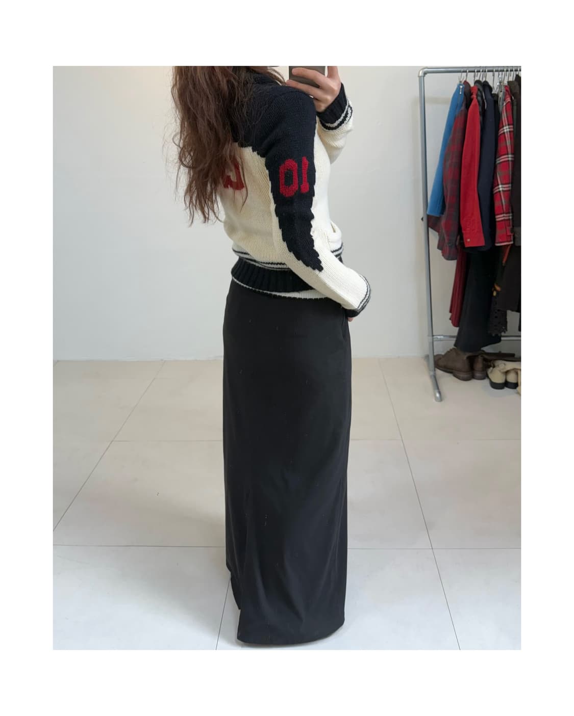 Calvin klein jeans 니트집업 상품이미지1