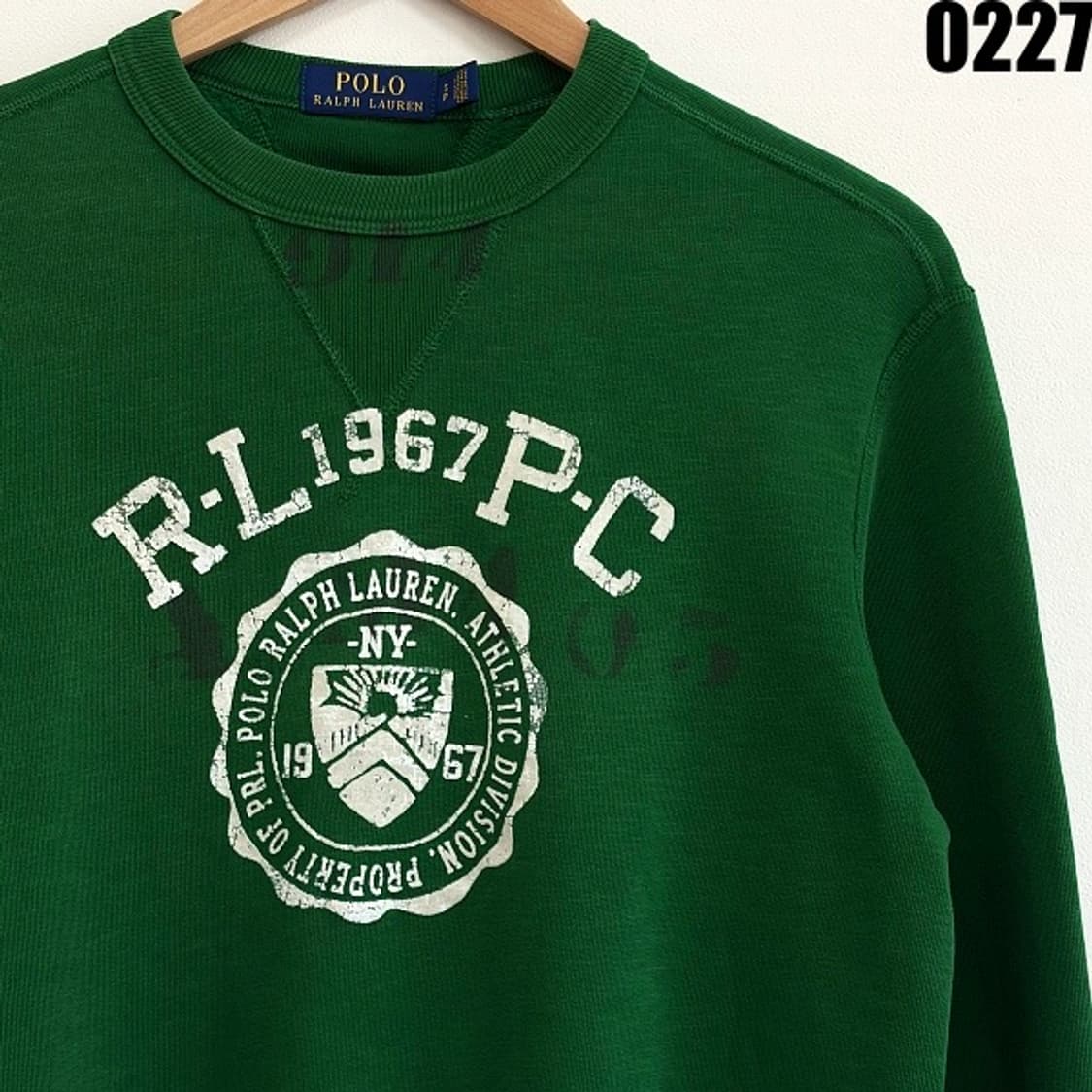폴로 랄프로렌 RL1967 프린트 맨투맨 스웨트셔츠 S 0227  상품이미지3