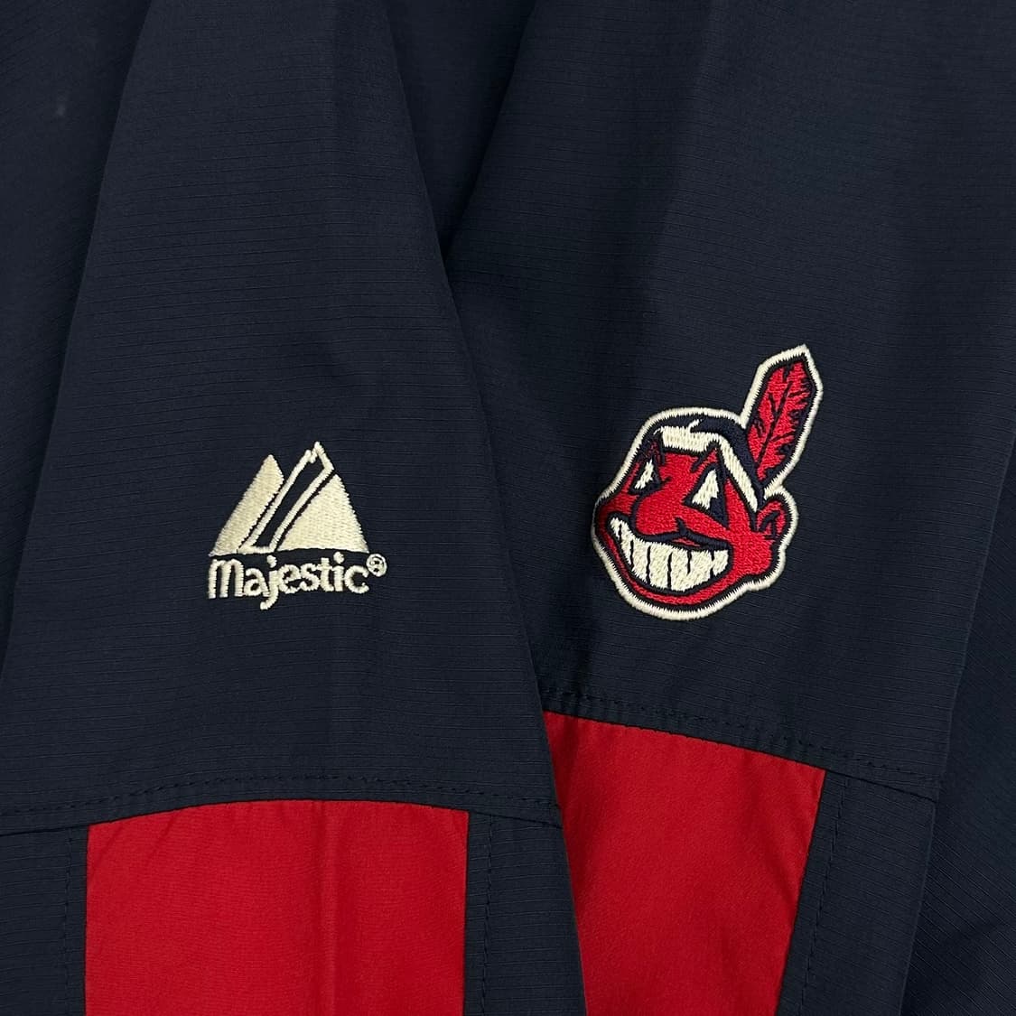 Majestic Cleveland Indians Half-Zip 상품이미지8