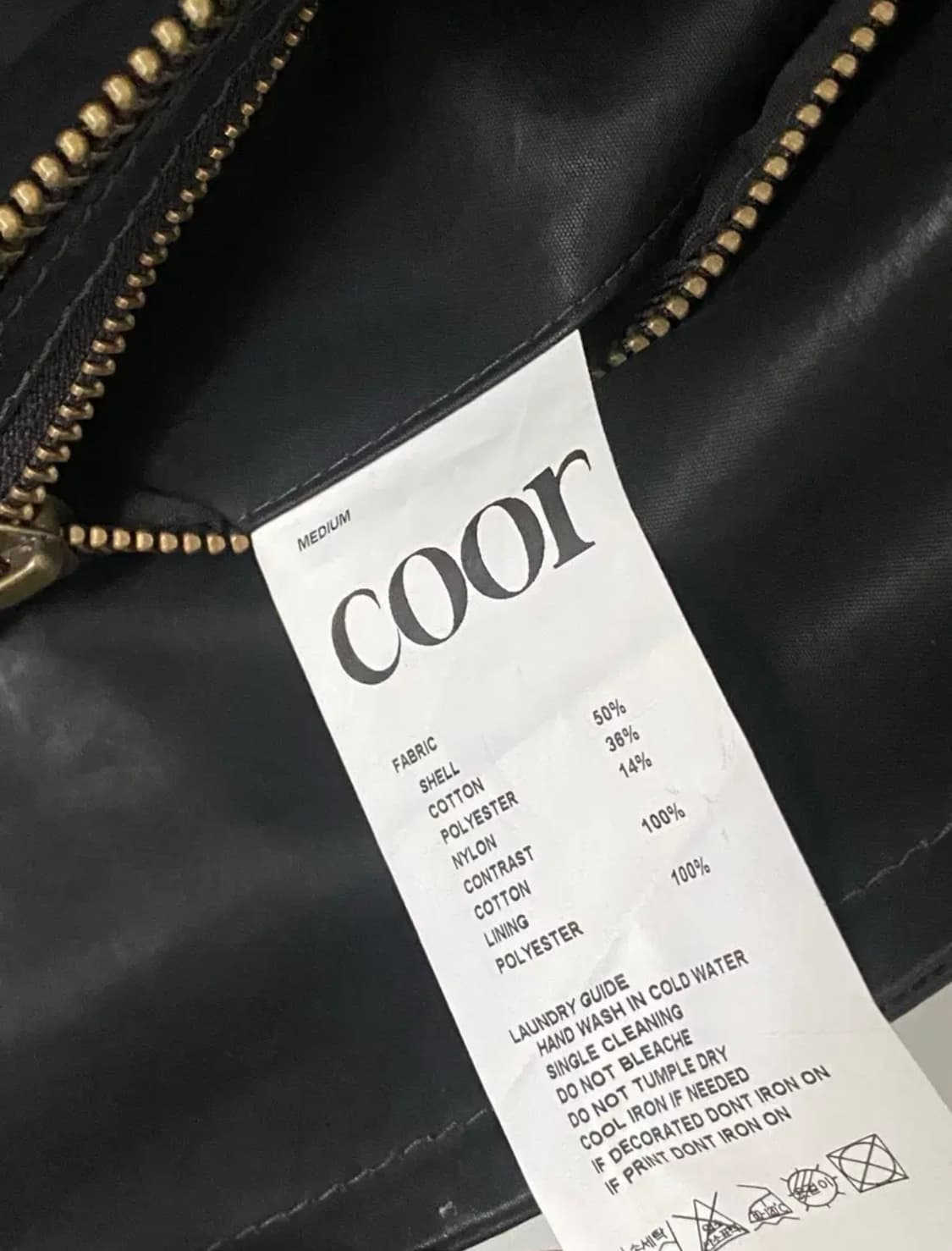 쿠어 카본코팅 멀티포켓 헌팅자켓 블랙 m 상품이미지2