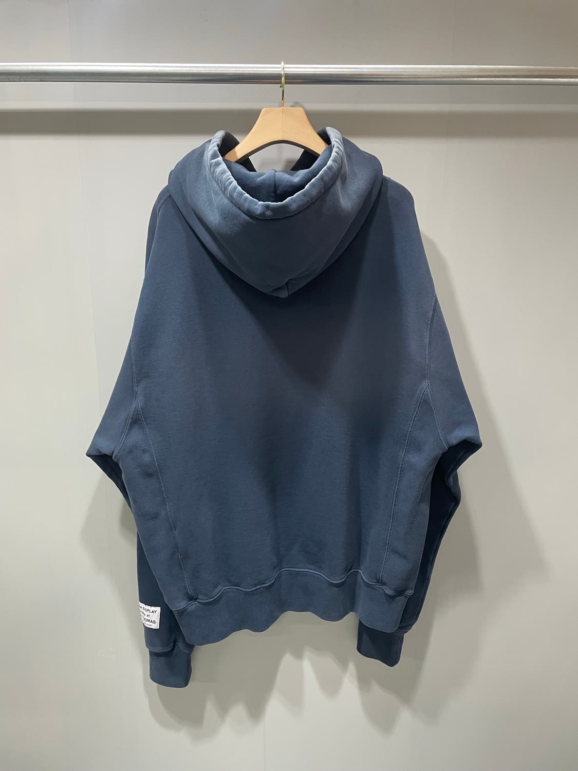 (정품/새상품) 갤러리 디파트먼트 남성 ATK 네이비 로고 후드 상품이미지5