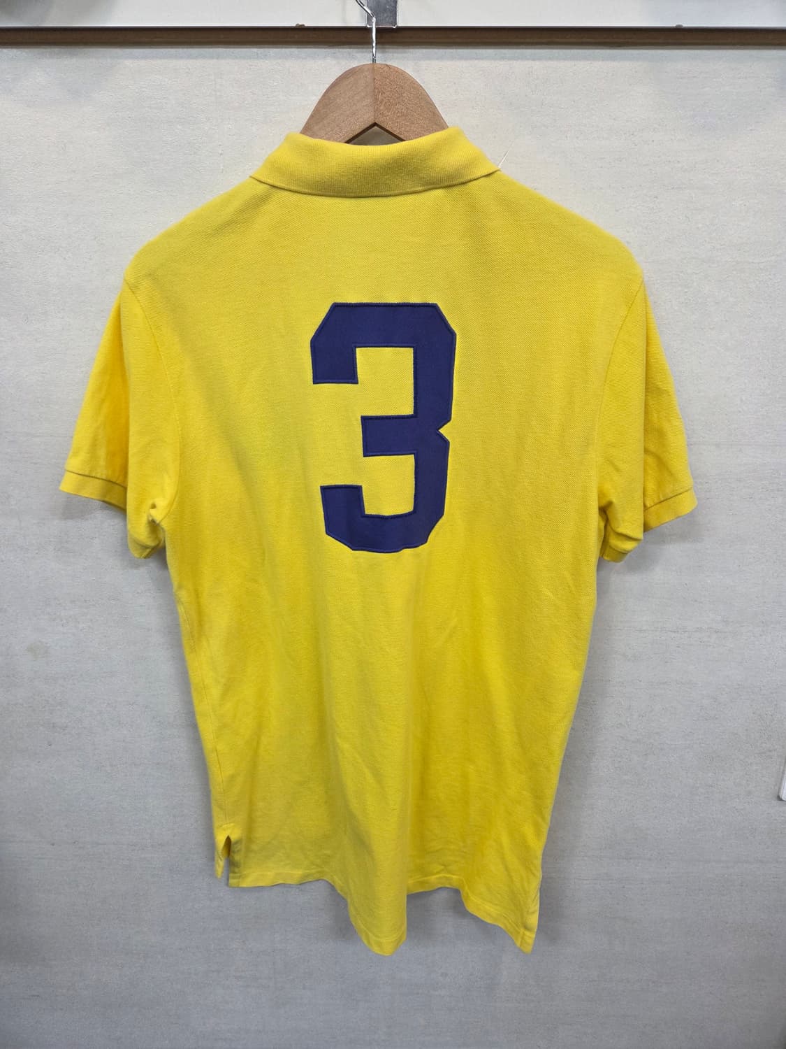 폴로랄프로렌 구형 빅포니 커스텀핏 카라반팔 노랑 xl 상품이미지2