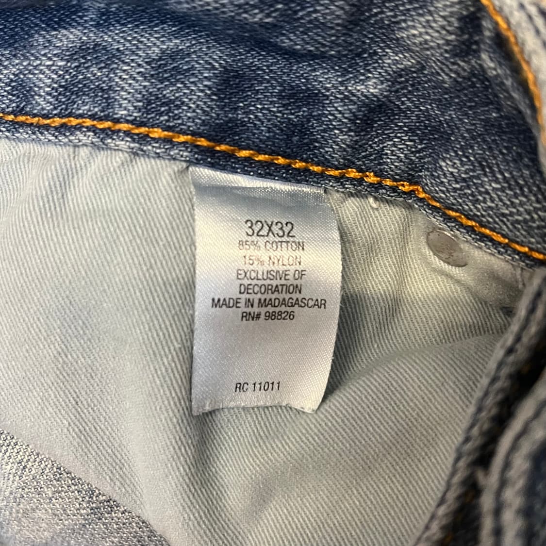 빈티지 리바이스 505 청바지 데님팬츠 상품이미지5