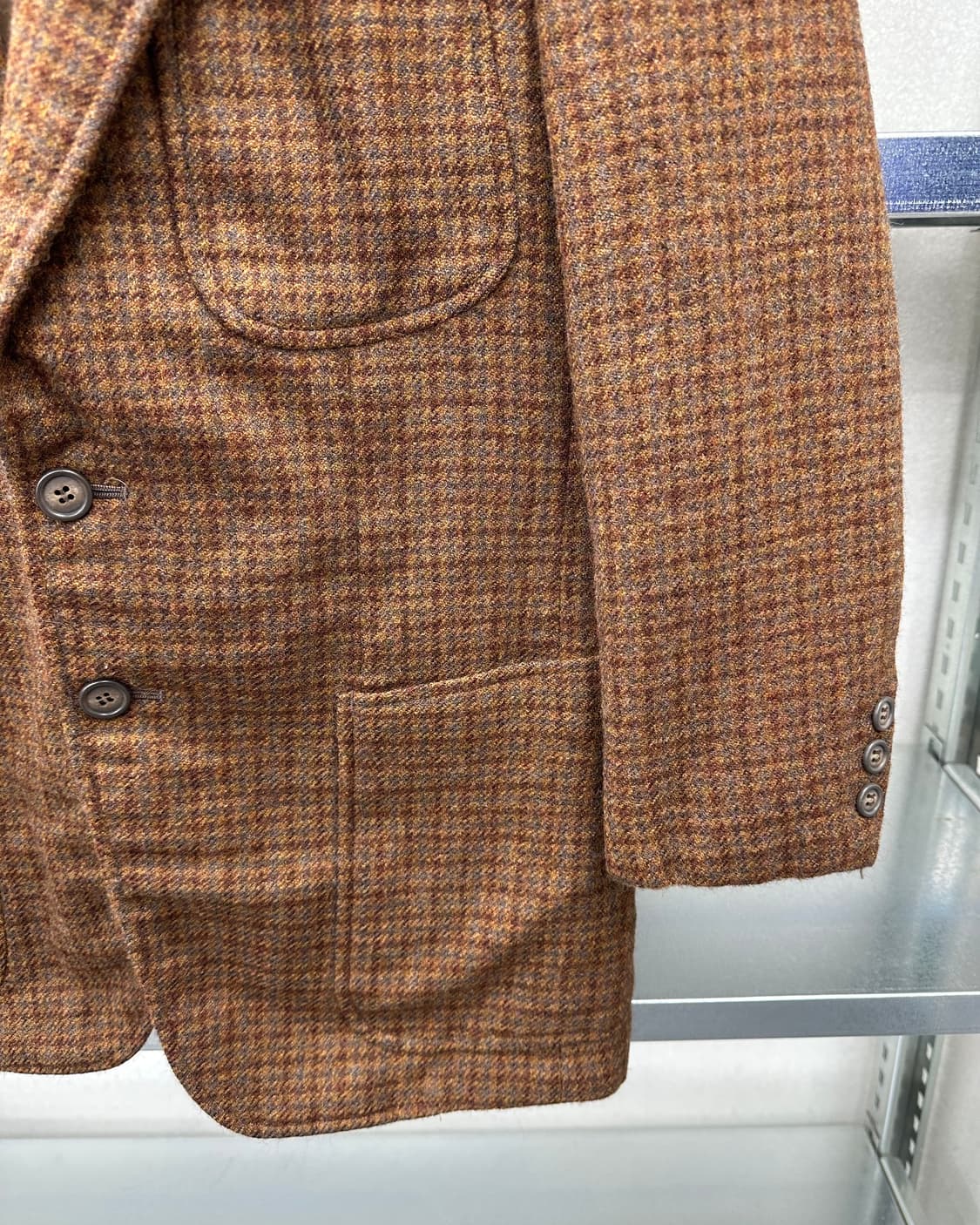 (WOMEN)빈티지 울 블레이져-M1590 상품이미지3