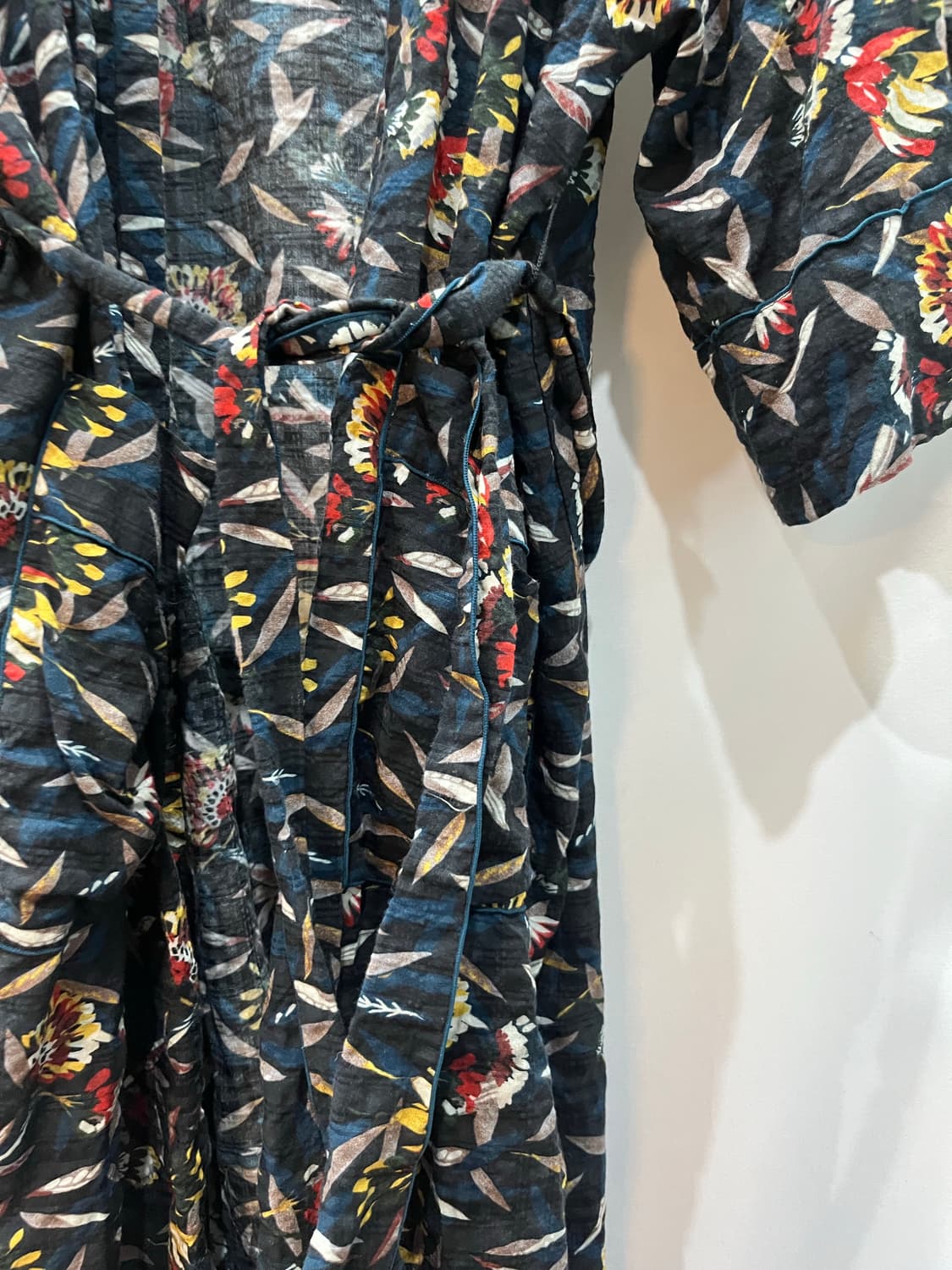 비이커 플로랄 린넨 로브 F 상품이미지5