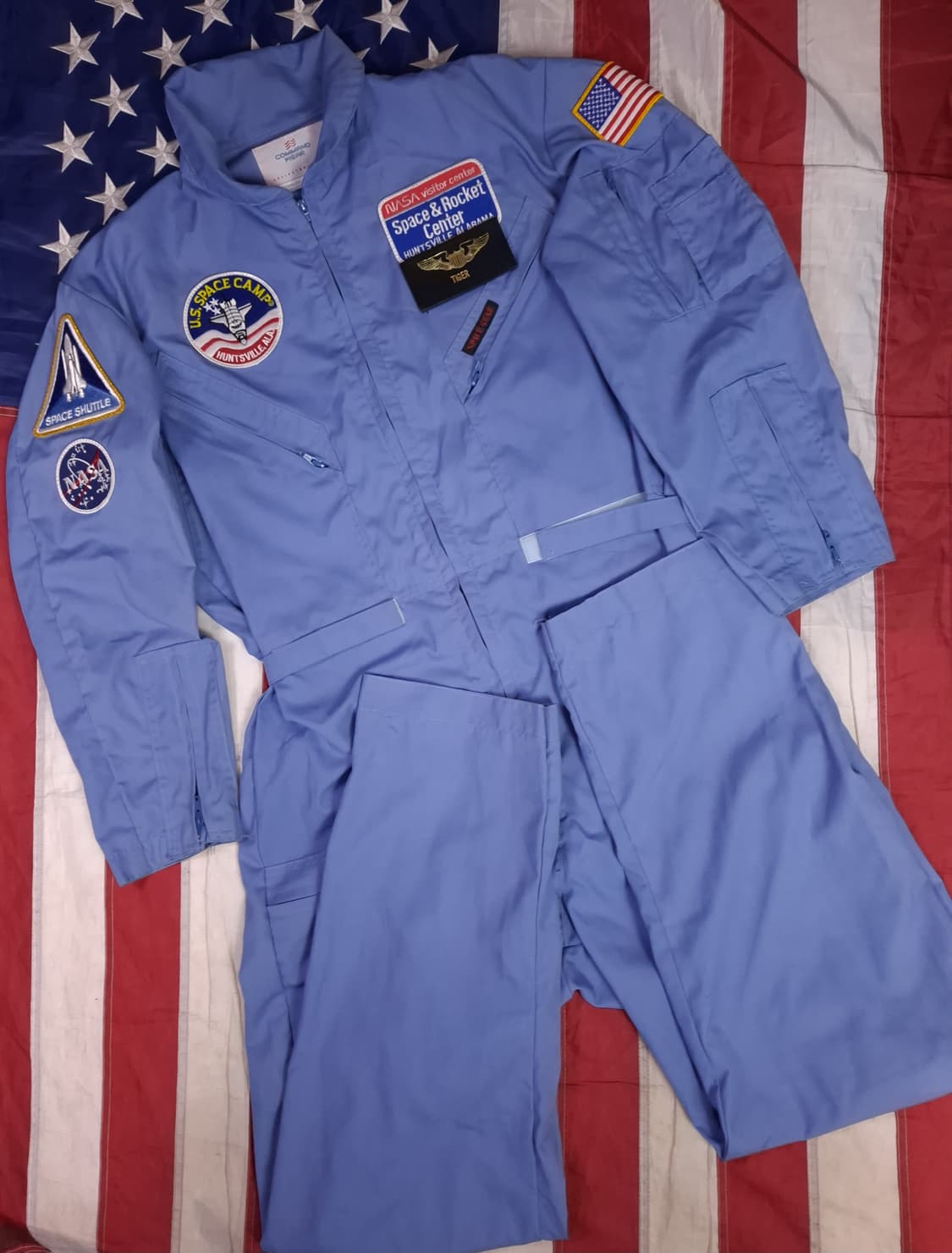 빈티지 미국항공우주국 NASA 항공 점프수트 상품이미지1